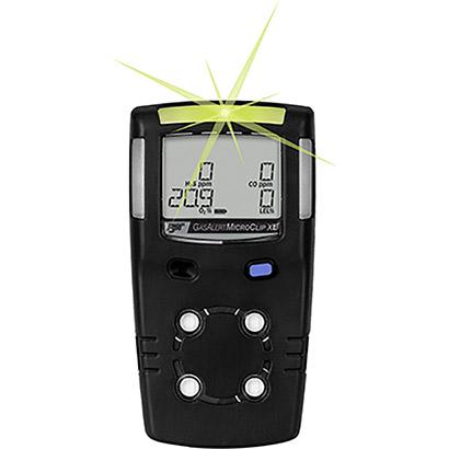 Détecteur multigaz GASALERTMICROCLIP XL Noir