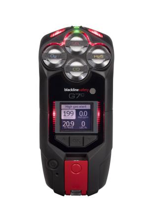 G7C Gas Detector with Lone Worker Device