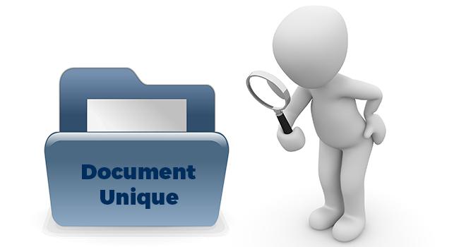 Document unique