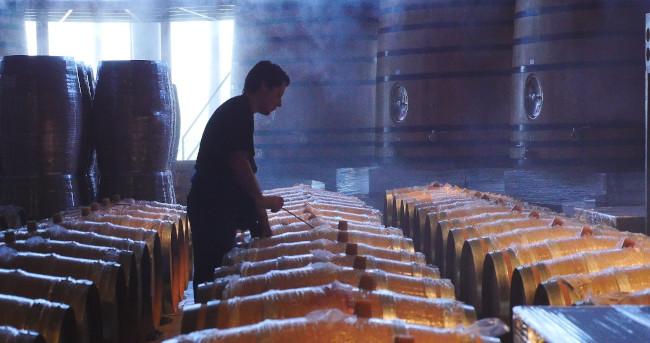 Origine du CO₂ dans la fabrication du vin